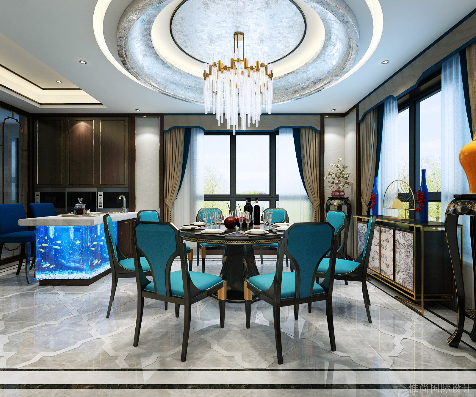 西安枫林九溪别墅 XINZHU 心住设计-15