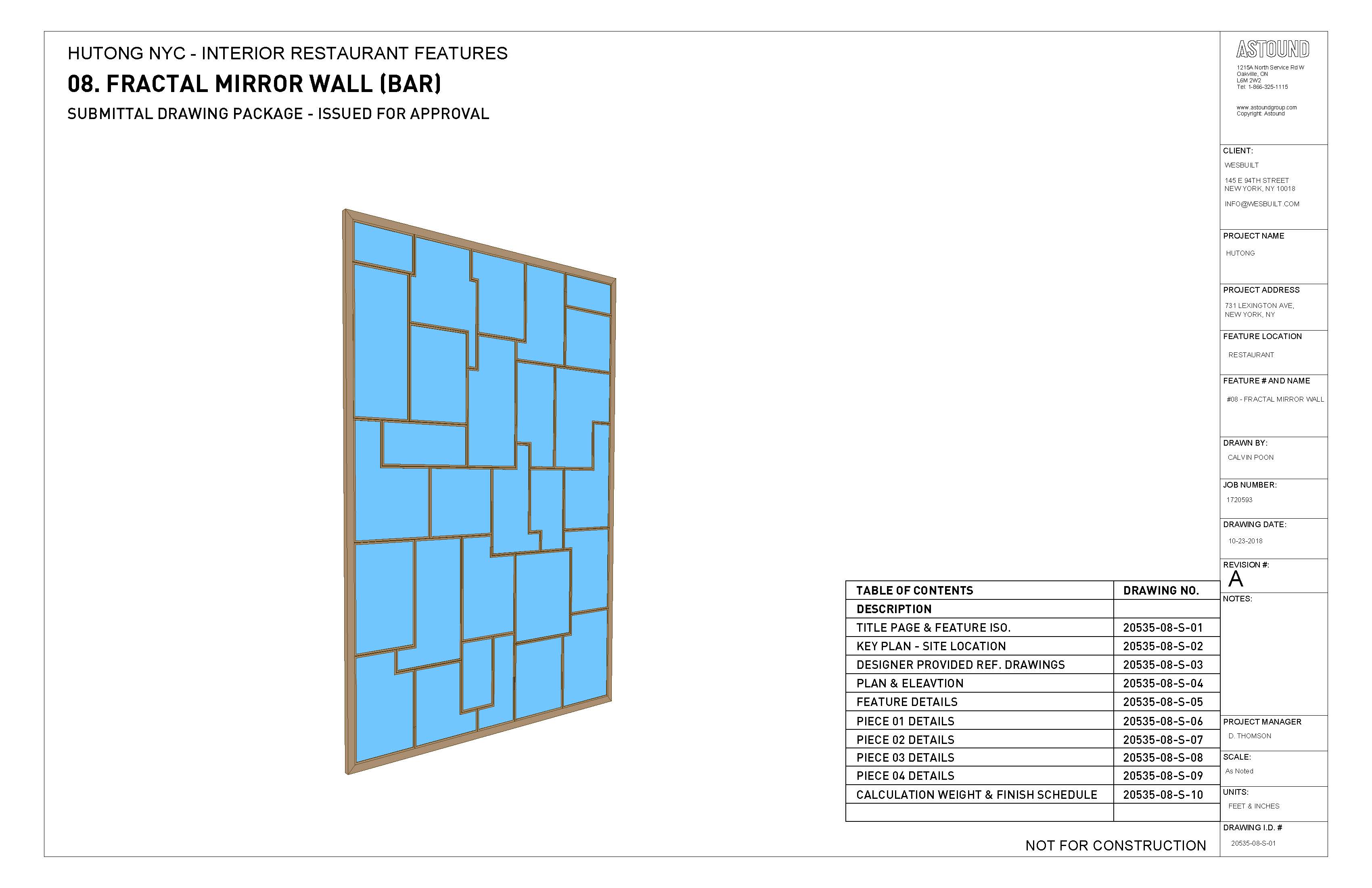 CAD Detailing for Hutong NYC Restaurant Submittal-5