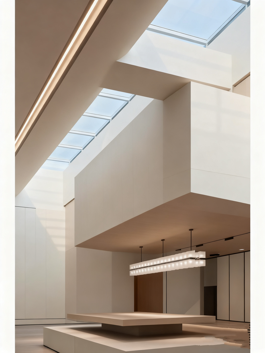 现代极简风格的建筑空间设计适合哪些场所？-23