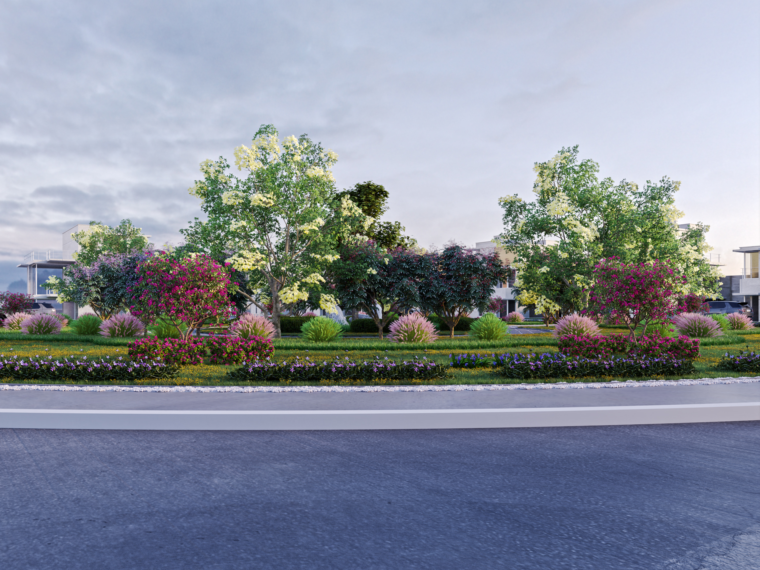 方形景观设计丨SHERIF ASHRAF-11