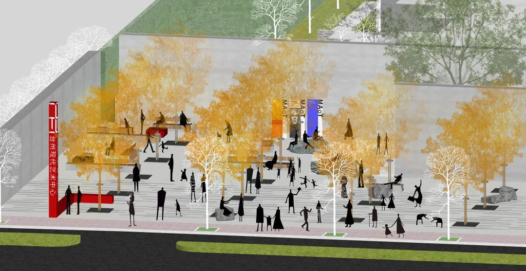 台州现代艺术中心街区景观设计丨中国台州丨T.Workshop创浦景观-63