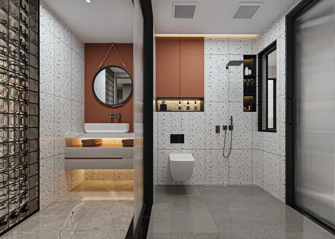 轻奢风三室空间设计丨中国渭南丨西安大小空间设计-31