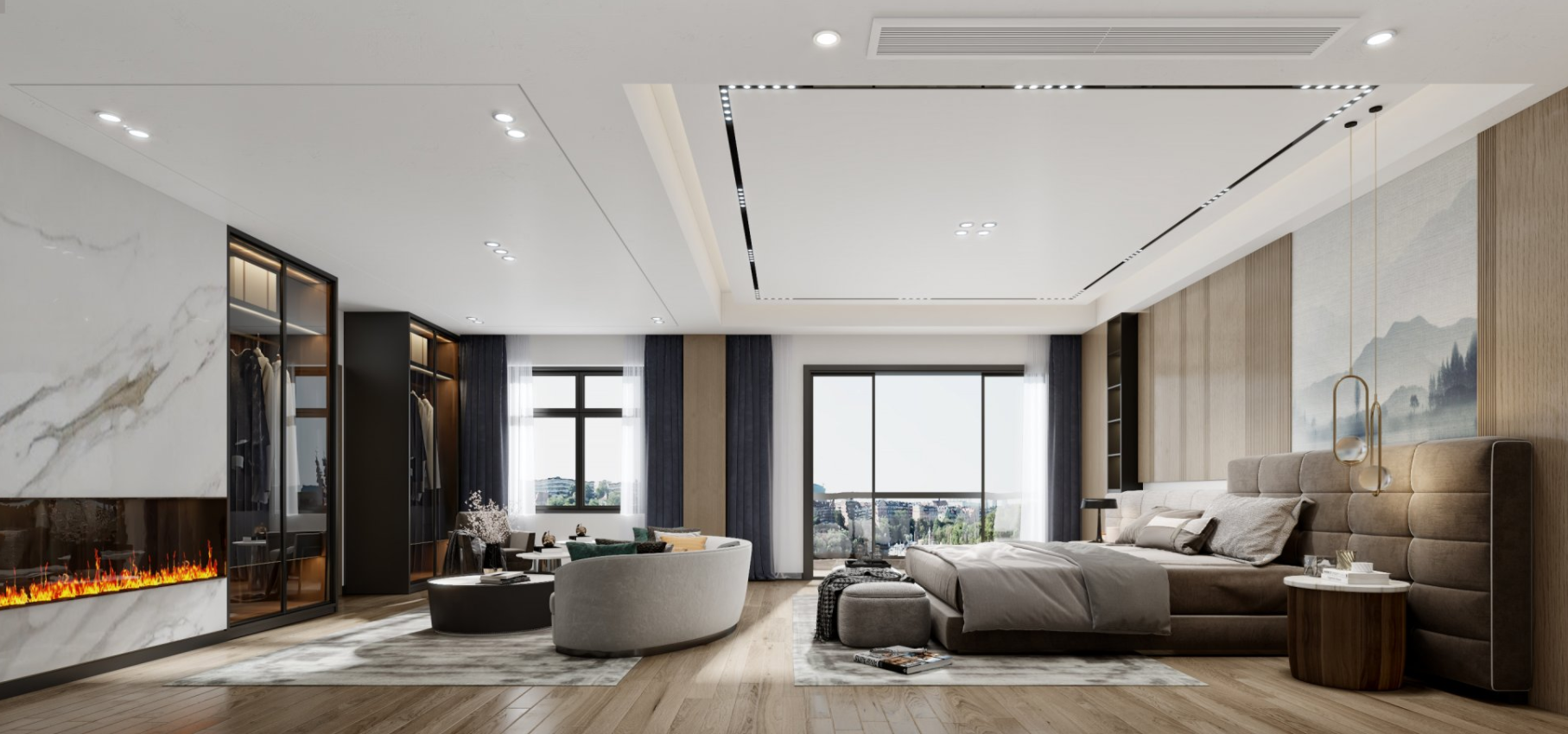 现代简约别墅设计-4