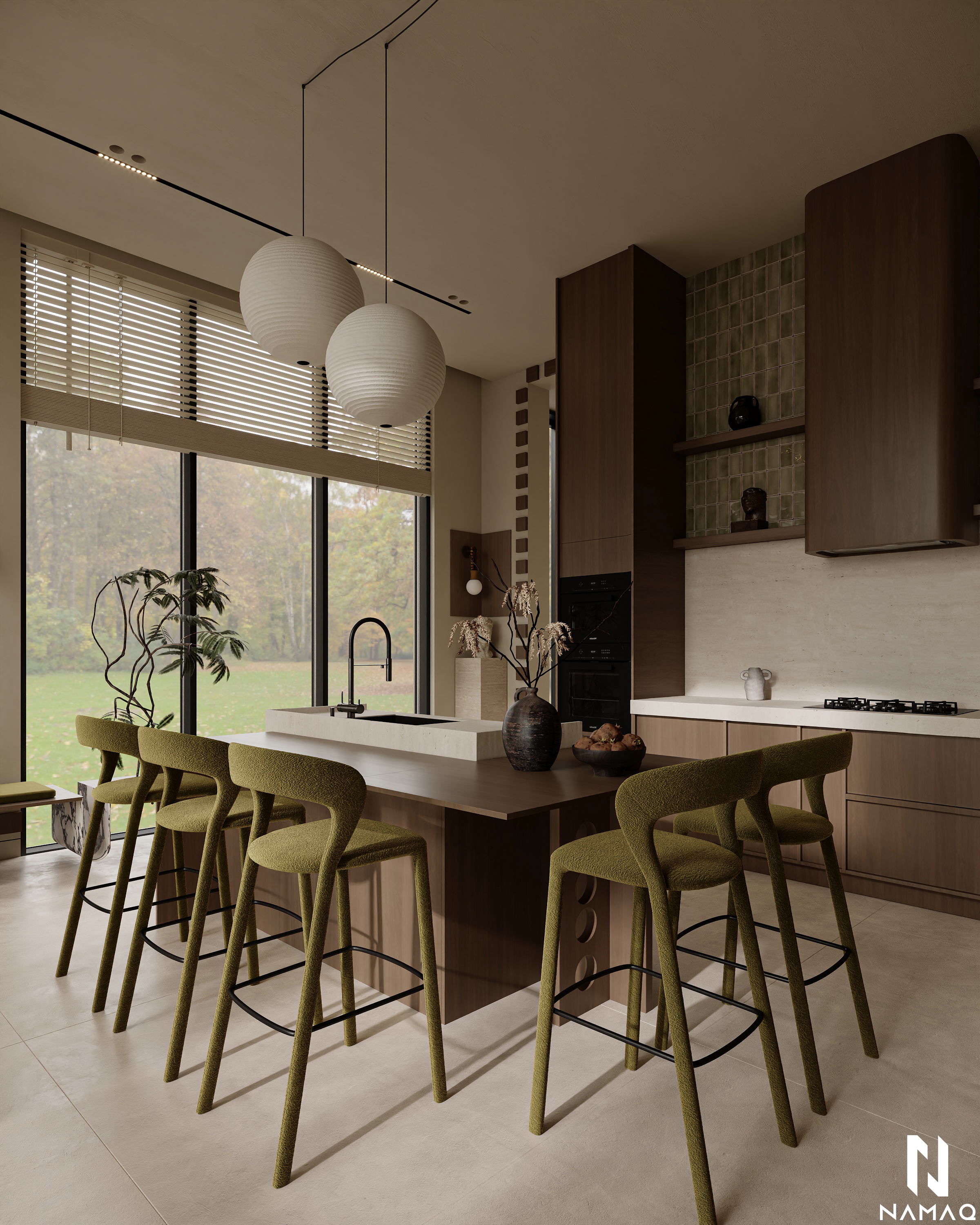 SOHO生活区接待处丨沙特阿拉伯利雅得丨Nourhan Essa（代表Namaq Architects）-10