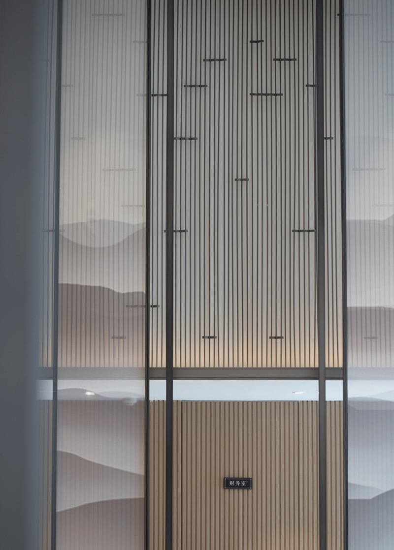 江苏宜兴海伦湾销售中心—现代东方美学之韵-37