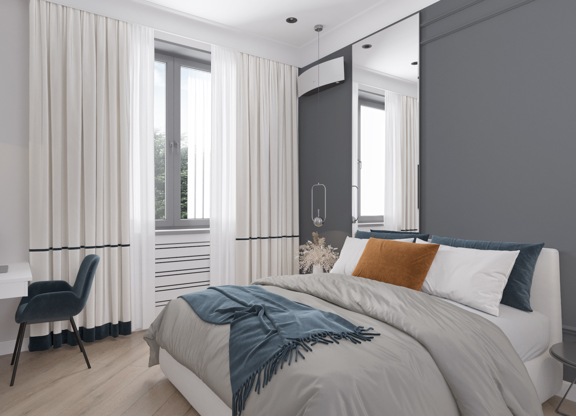 DESIGN APARTMENT 64m2. Garden's Residence.Tashkent City-19