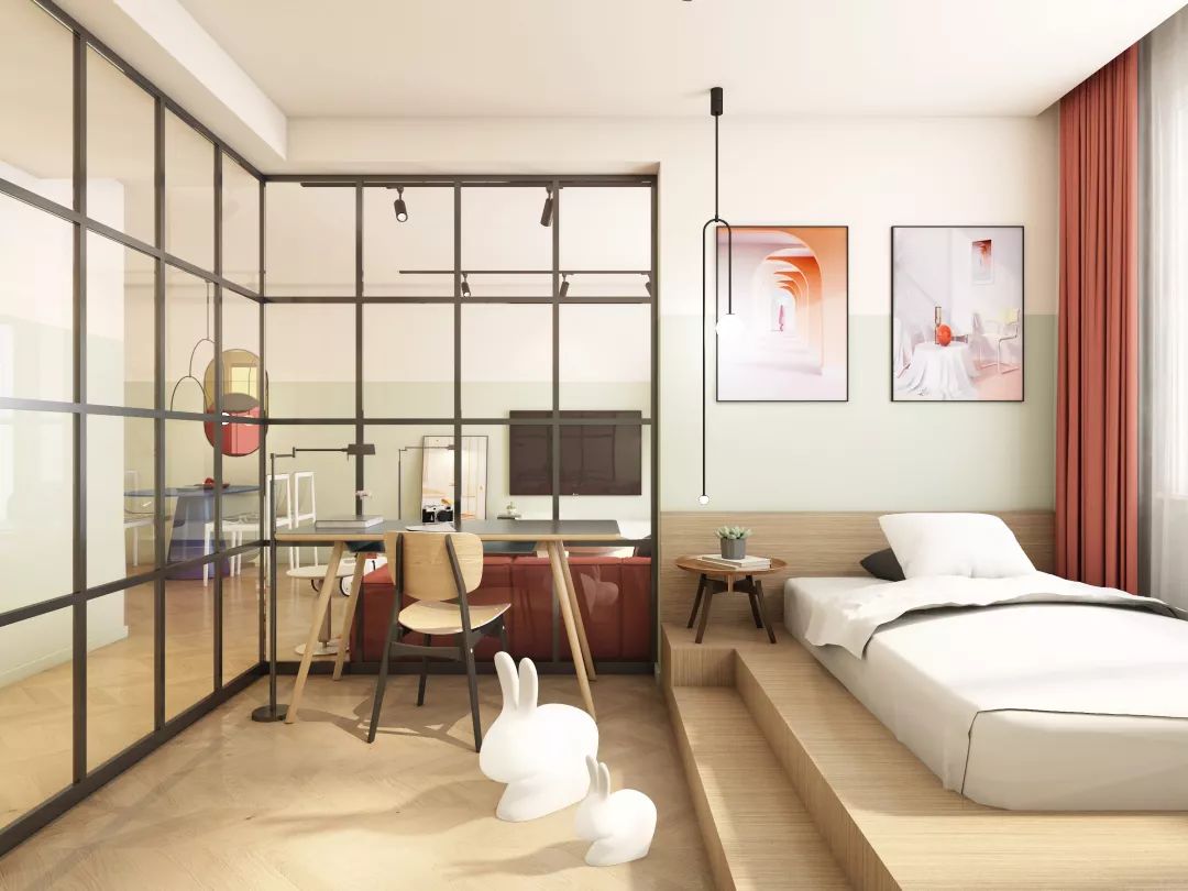 90 后设计师的“梦幻家园” | 北欧风++ 趣味空间-57