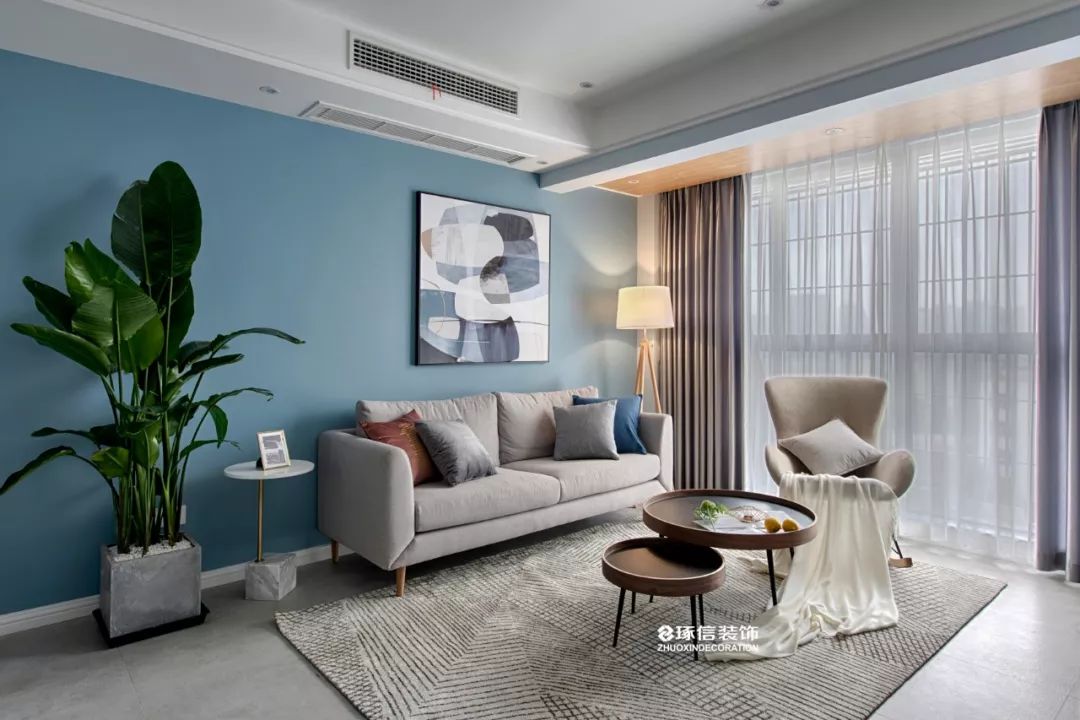 清新北欧混搭，63㎡小户型玩转空间魔法-44