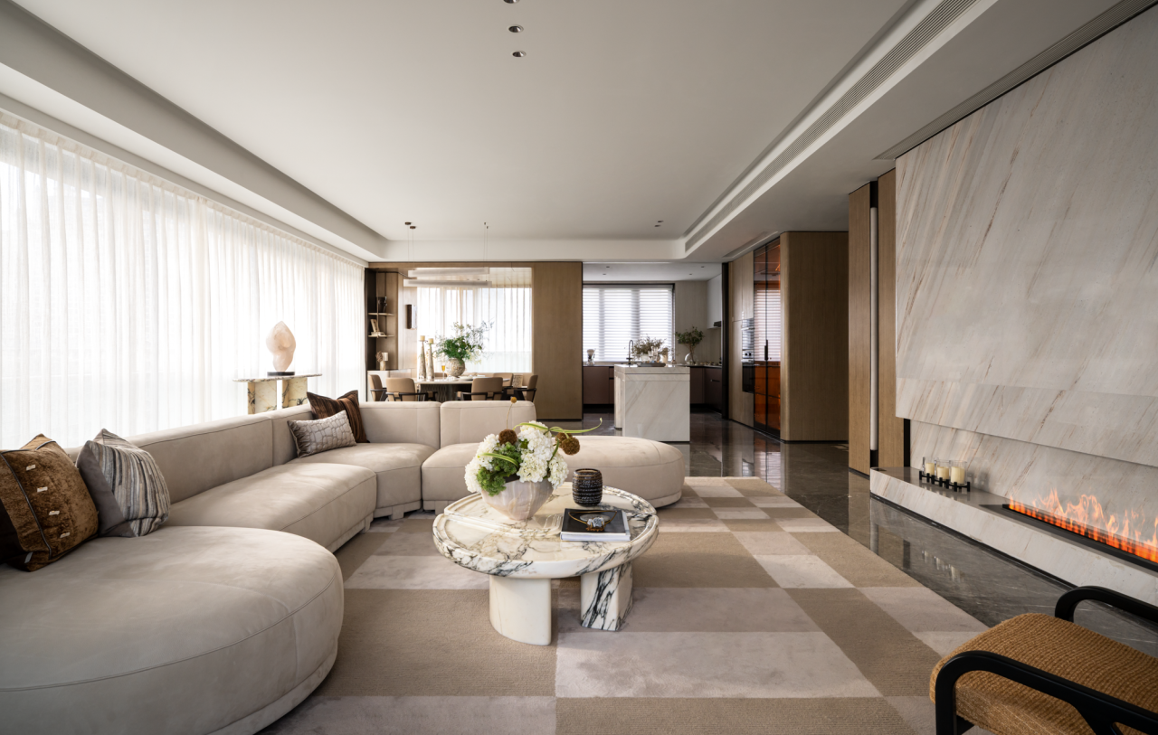 绿城温岭湖境月华246㎡样板间丨中国浙江丨近境制作-8