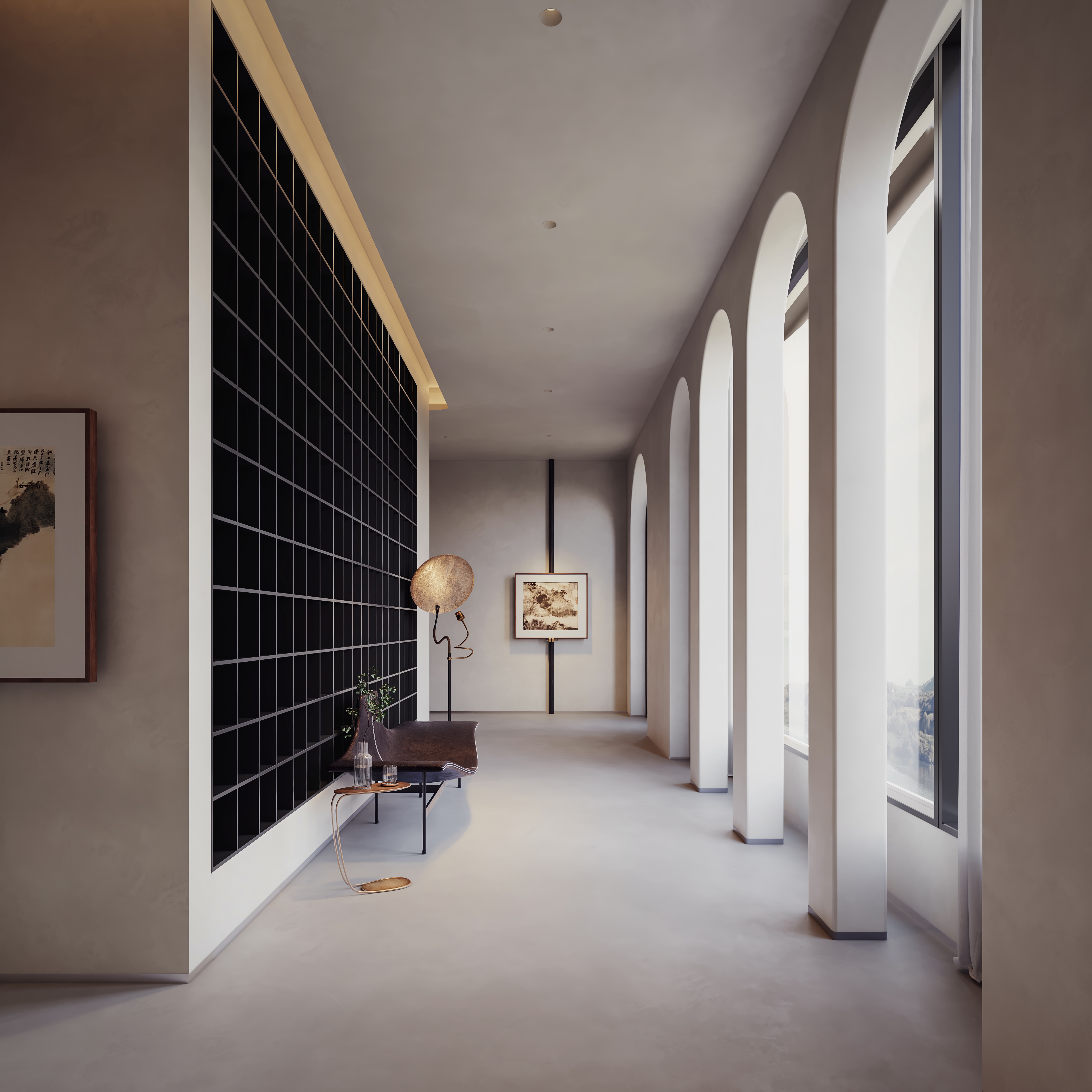 侘寂风工作室，办公室-2