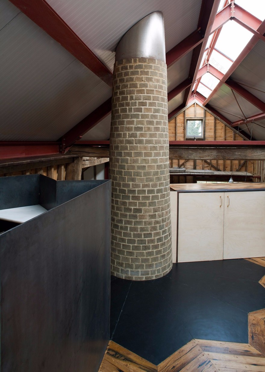 18世纪谷仓改造的,历史农业建筑风格的私人住宅-9