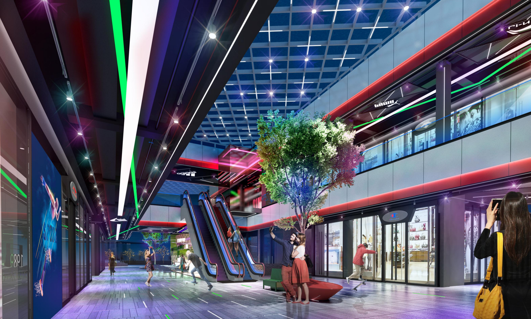 上海嘉定区明发砂之船购物中心-10