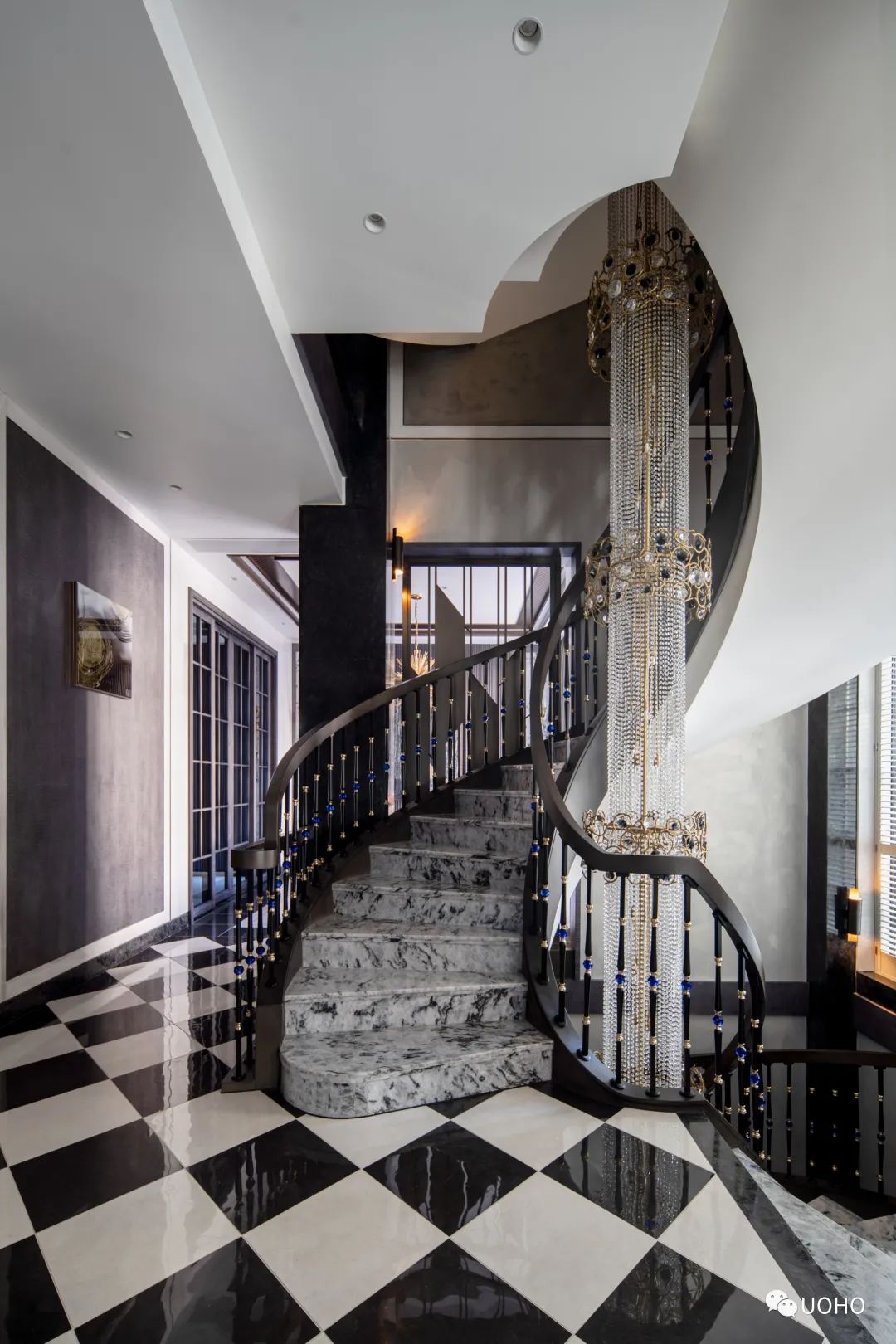 中央花园 · 现代轻奢家居设计丨香港深度设计-73