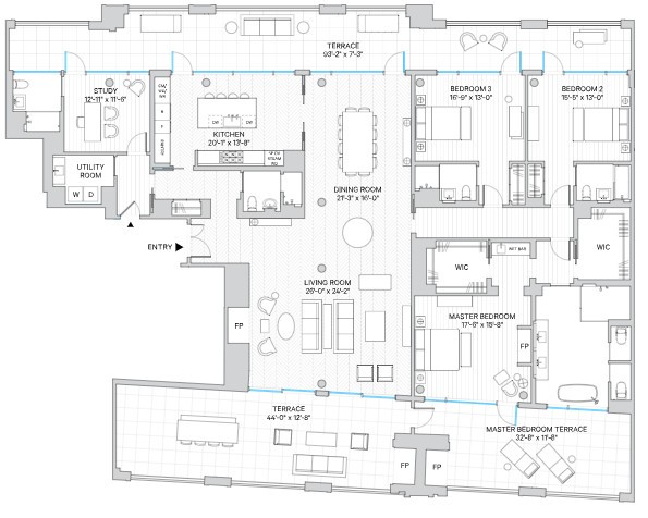 看看这 3 个公寓楼丨新古典设计才有的优雅-89