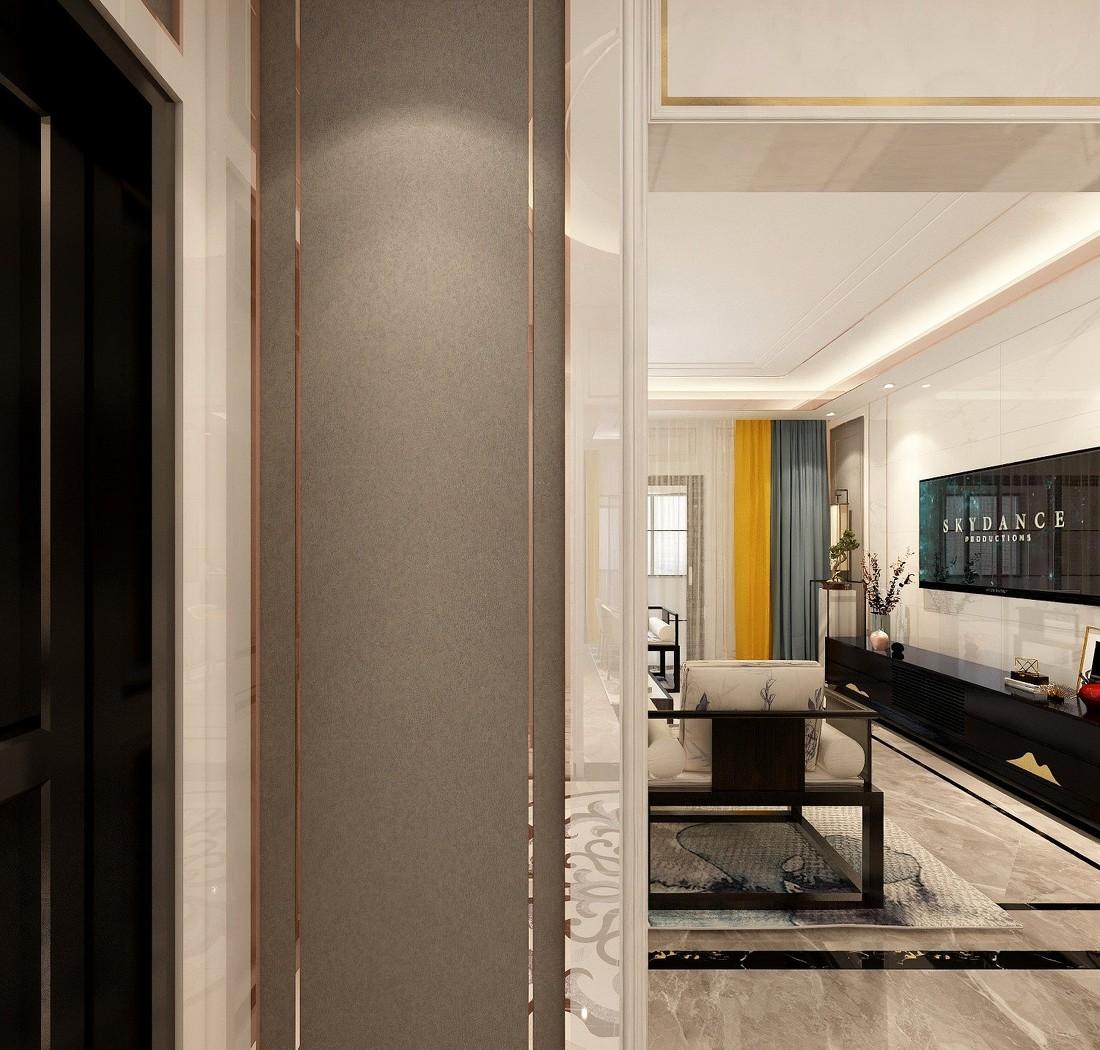 荣盛华府 178 平米现代简约入户空间-8