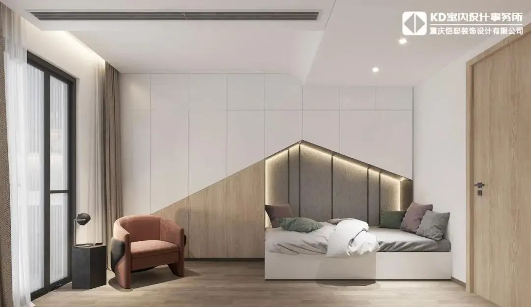 重庆渝北海悦蓝庭 | 侘寂风中的三代同堂生活-87