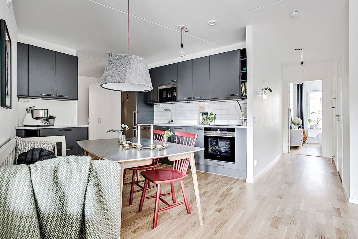 瑞典北欧风格住宅 Bjurfors Göteborg 自然木质空间-4