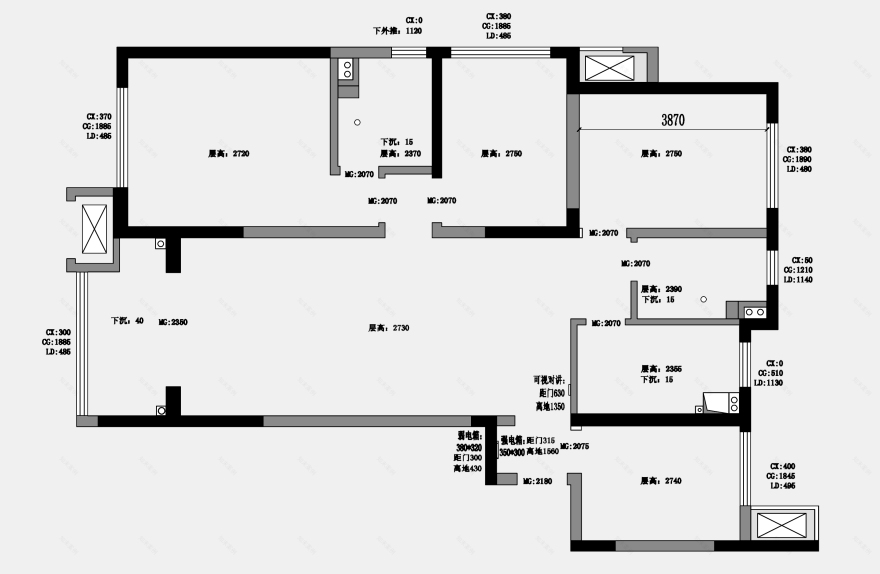 奶油色系的仙女家丨中国合肥丨壹境筑造-56