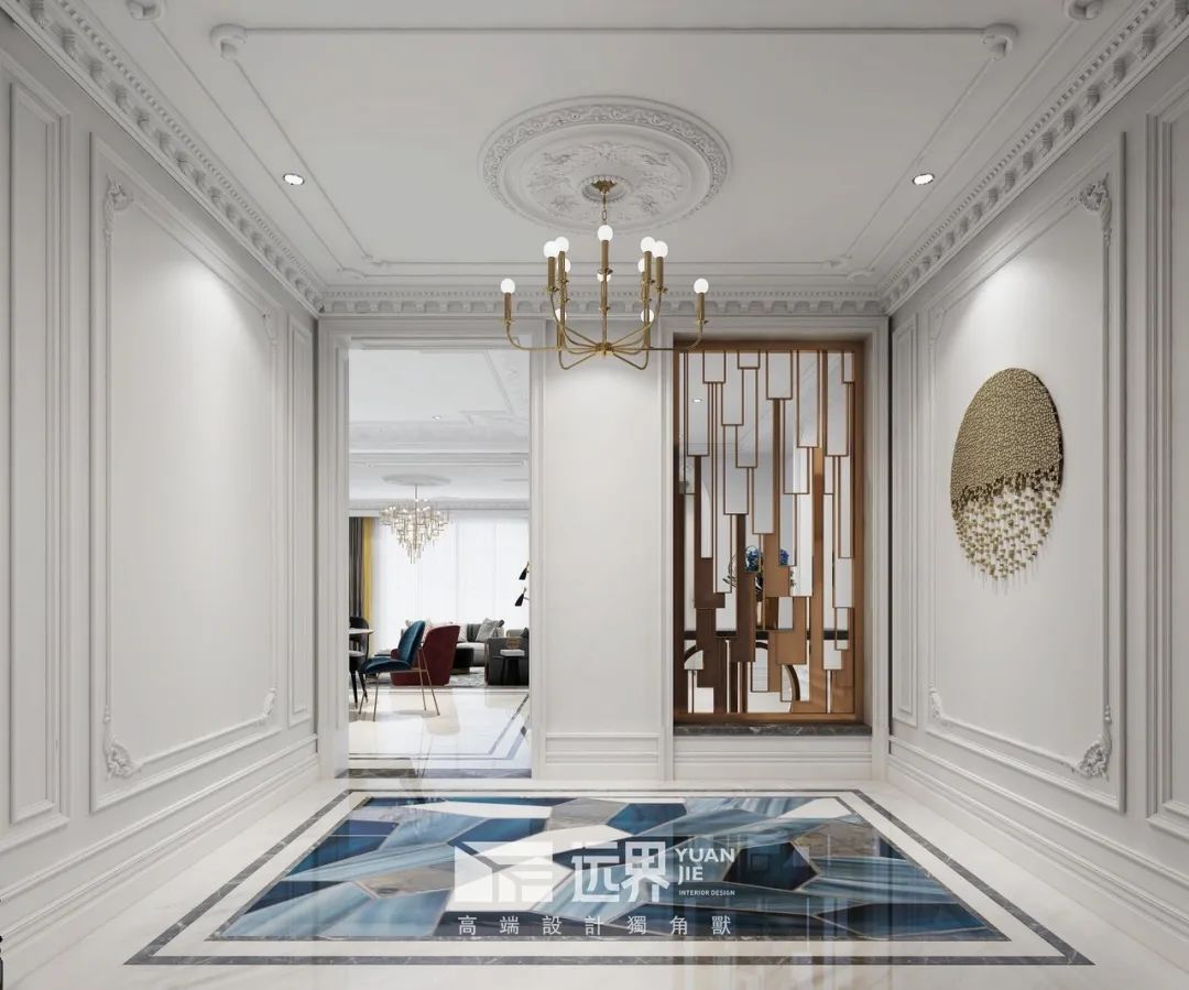 成都牧马山易城桃花苑法式轻奢大宅,演绎诗意生活-9