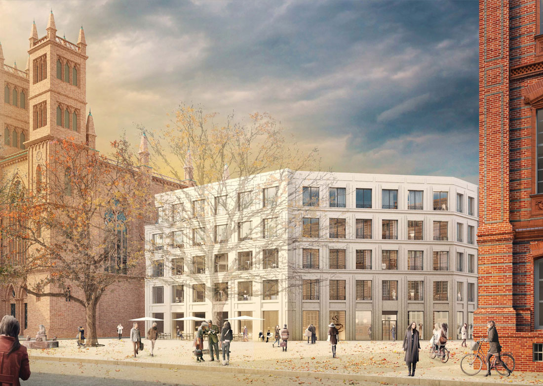 Kopfgebäude am Werderschen Markt, Berlin – Kleihues + Kleihues-1