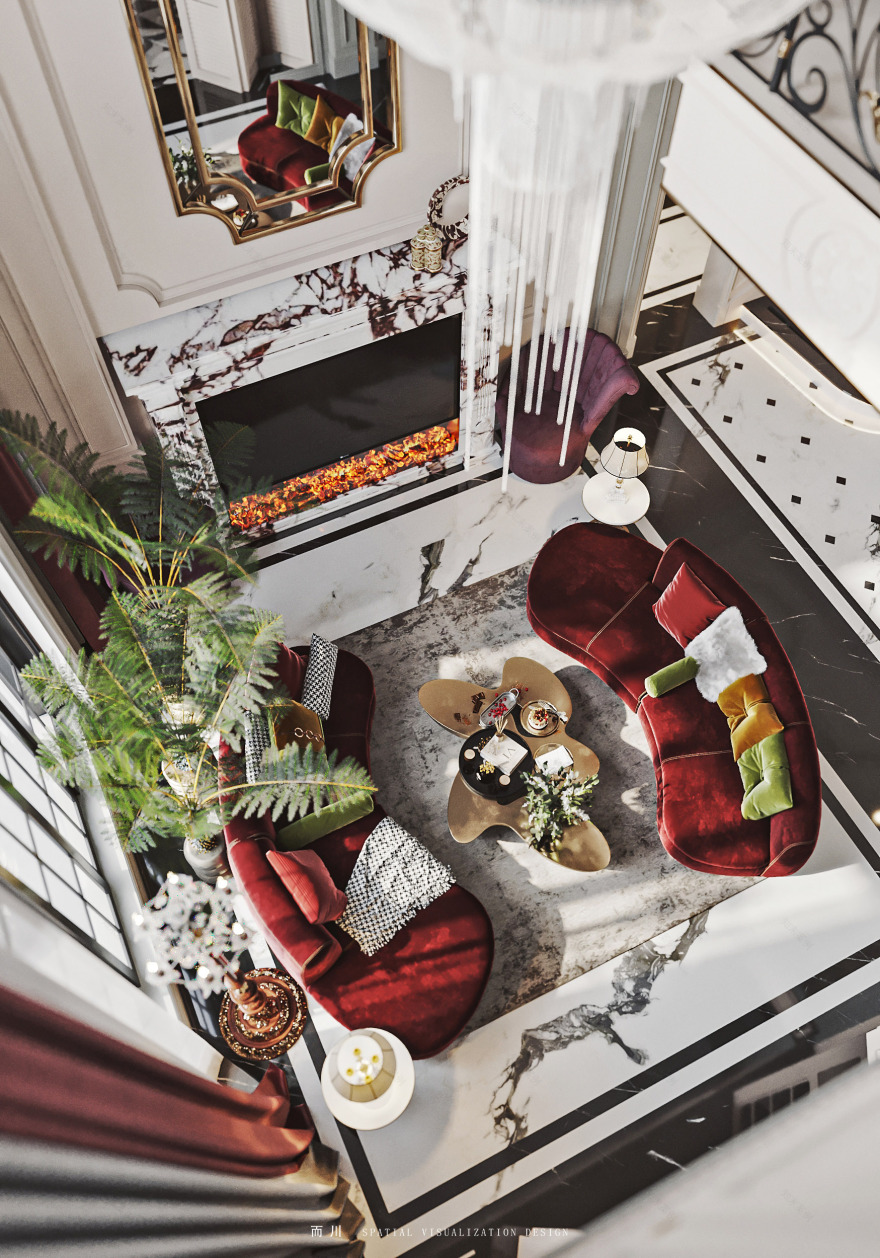 西式混搭丨魔方空间设计-14