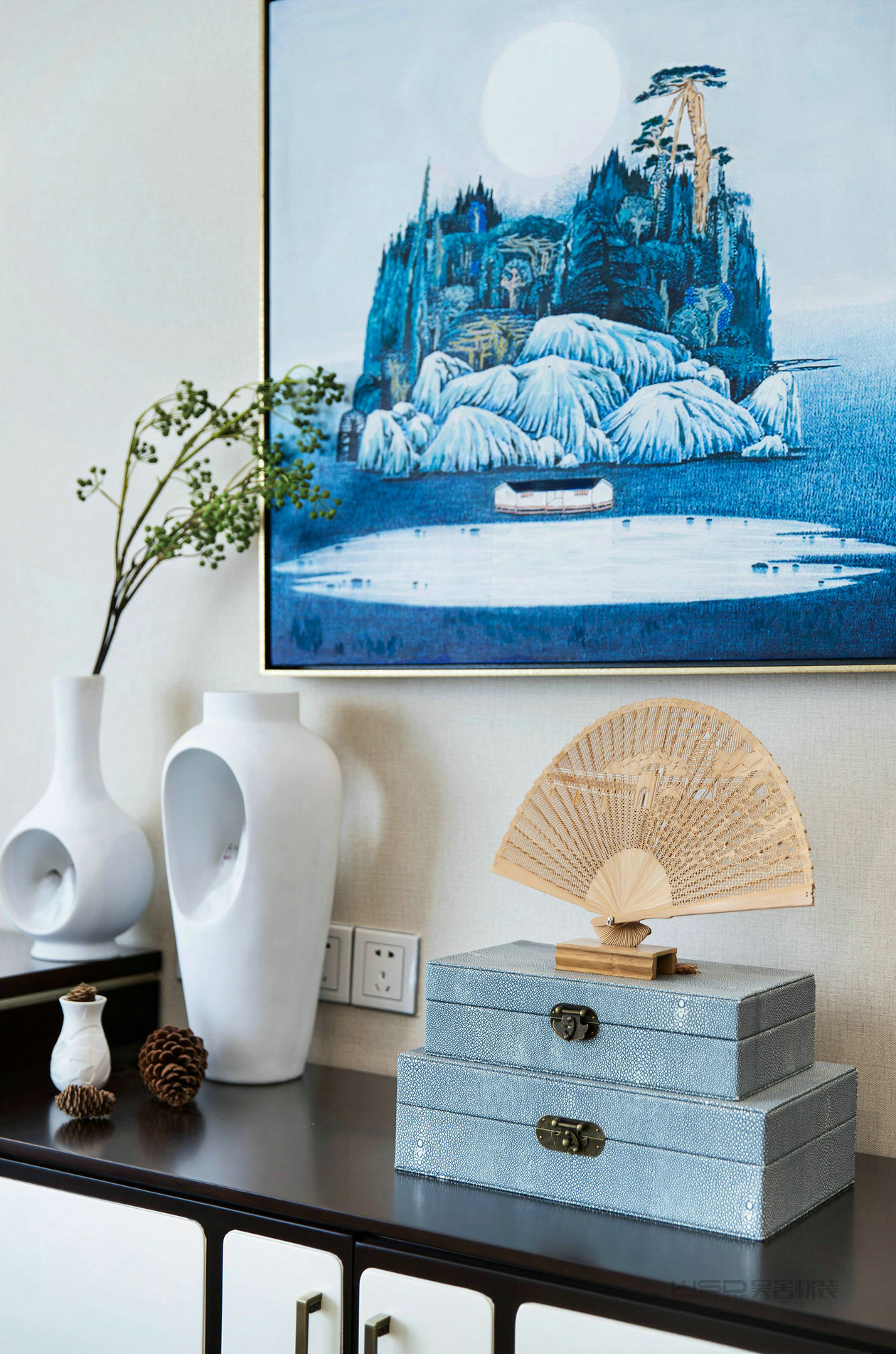 WSD · 吴舍软装 | 韶关永乐城 · 新中式样板房-19