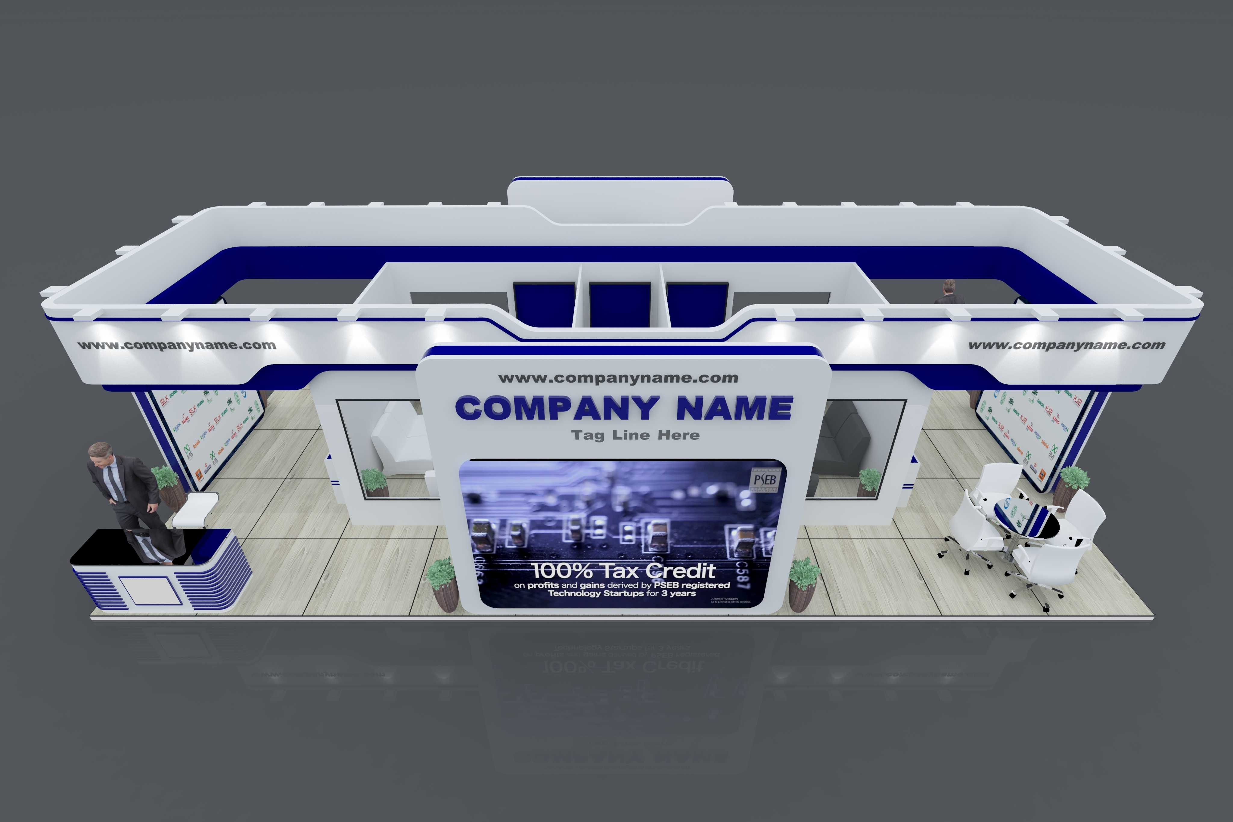 Big Exhibit Stall Booth-9