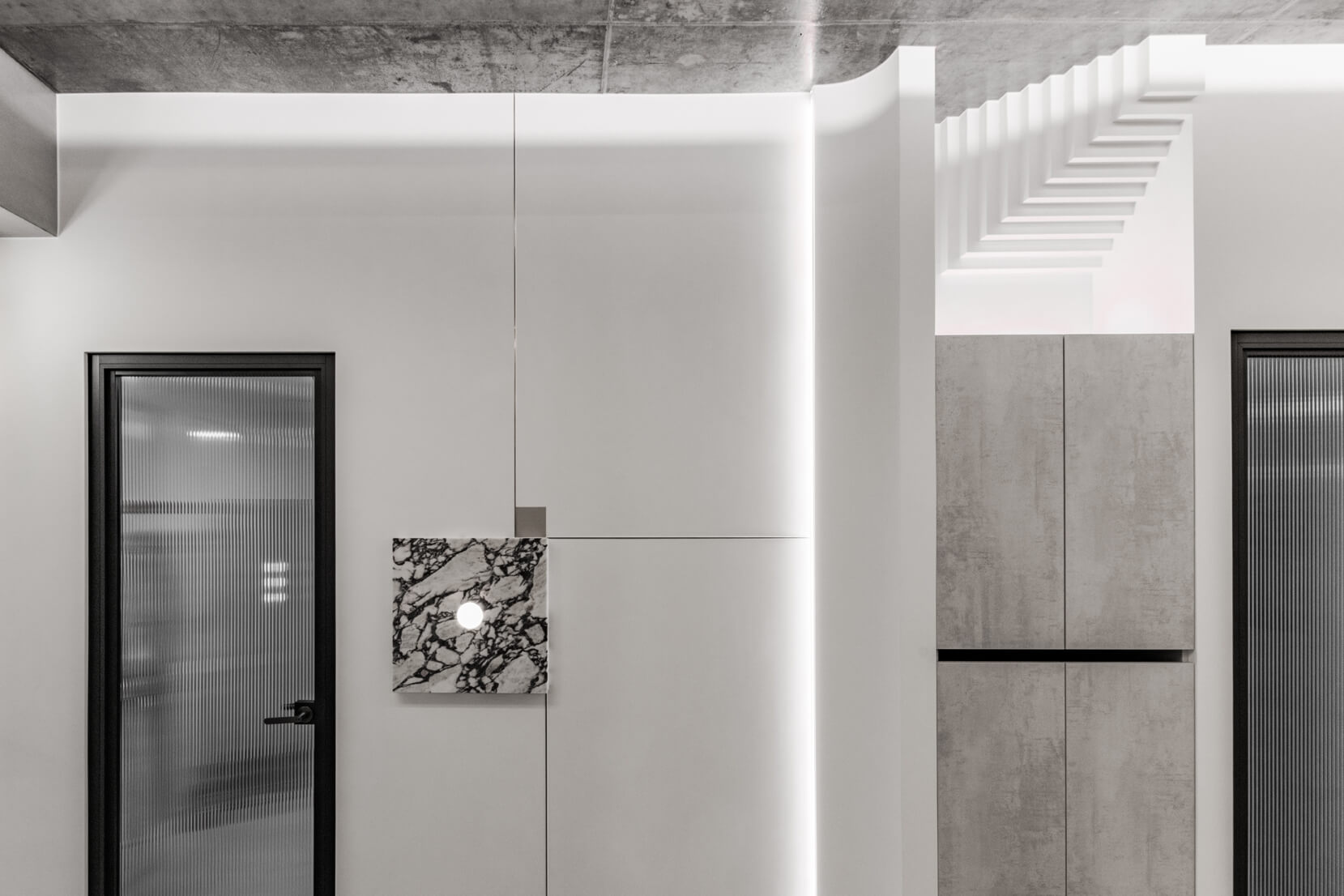 【診所室內設計】粗曠原始是一種前衛的美『循映牙醫 』開物設計-3