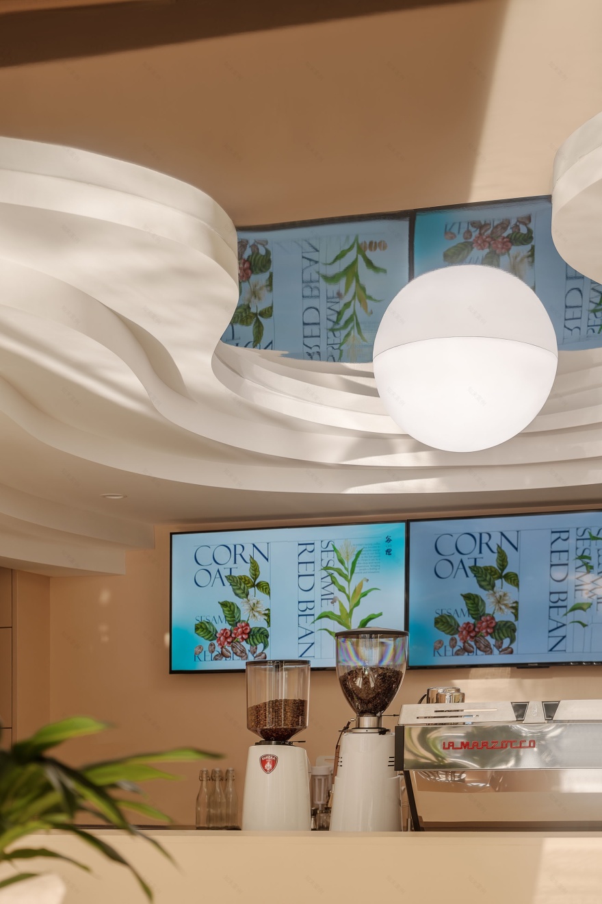 谷理五谷杂粮咖啡厅设计(罗湖国速中心店)丨中国深圳丨深圳市陌所建筑设计咨询有限公司-18