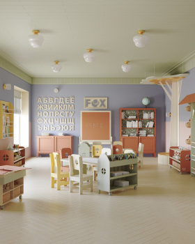 私立幼儿园的班级丨俄罗斯莫斯科丨Anastasia Ferreira