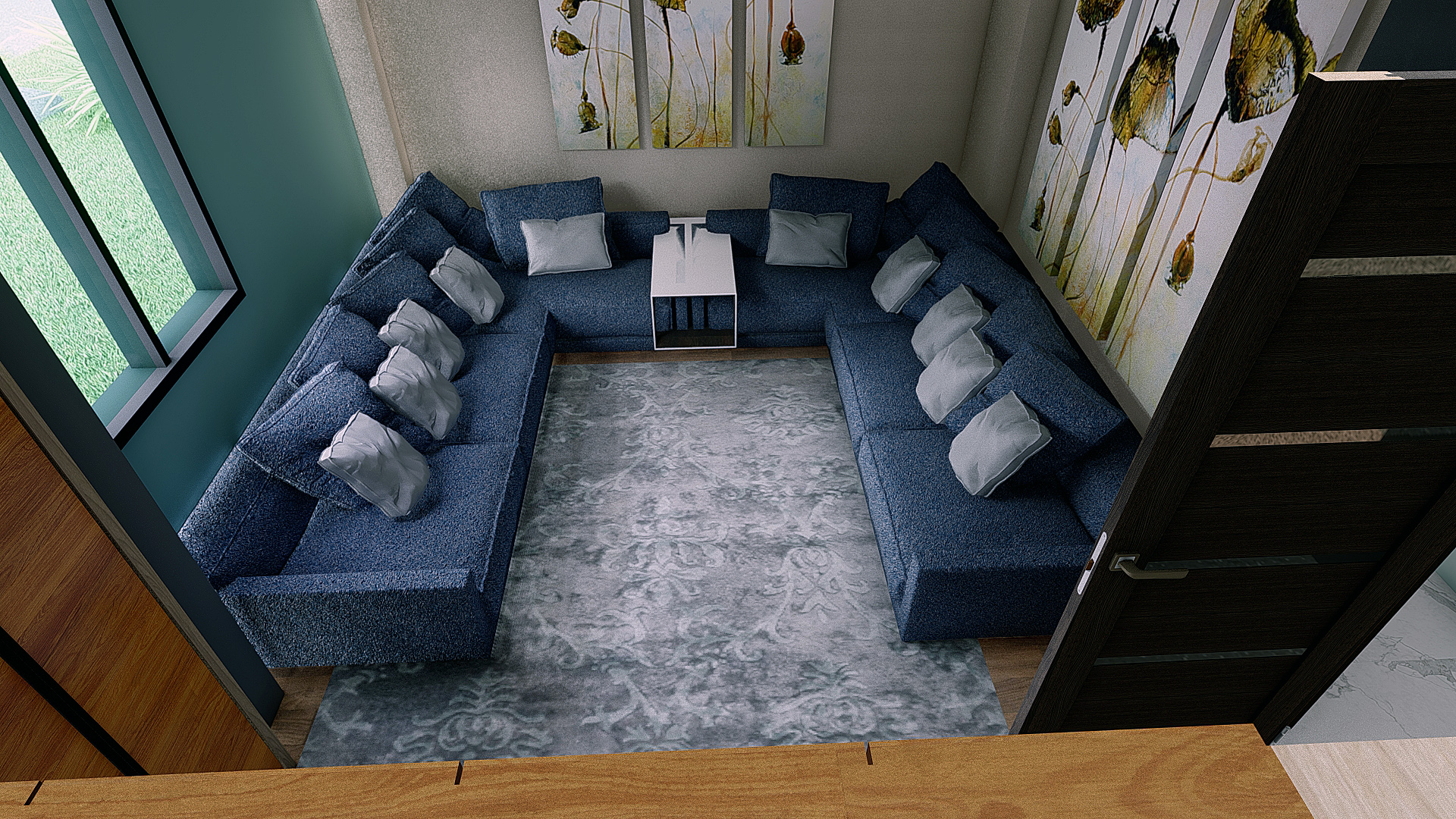 تصميم لوحده 90 متر اسكان اجتماعي بجمهورية مصر العربيه-10