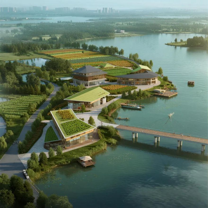千亩云梦泽本草湖岸:中医药种植与亲子研学微度假综合体规划设计与运营指南-9