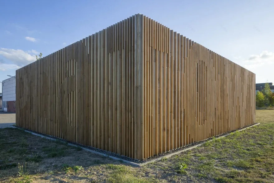 阿纳姆普拉托伍德 pavilion(注:paviljoen常见意思为楼阁;亭子;大帐篷等,但pavilion是更为通用英文表达,这里直译为pavilion不确定能否尽量准确表意,可能需根据具体语境进一步琢磨) 丨荷兰阿纳姆丨Weeber architecten-13