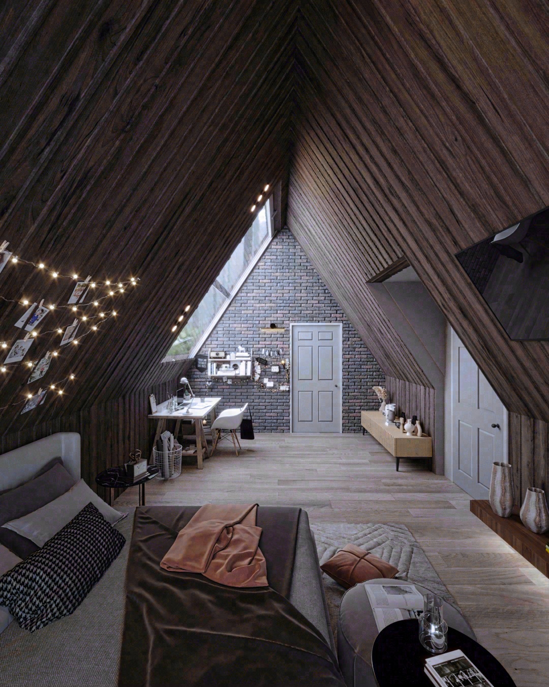 Lima AFrame Cabin 全包装修-20