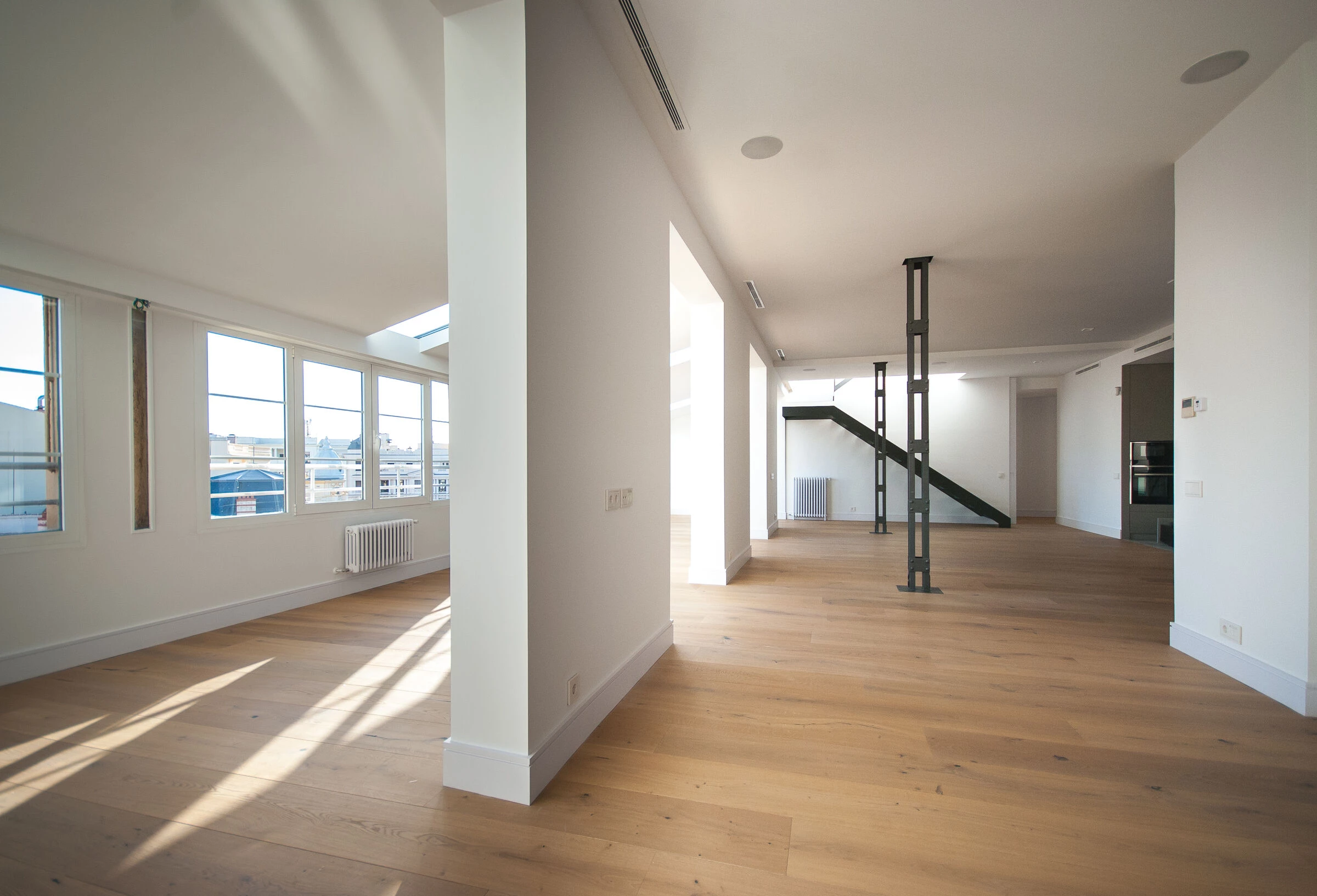 马德里市中心顶层公寓全面翻新设计丨西班牙马德里丨MVN Arquitectos-12