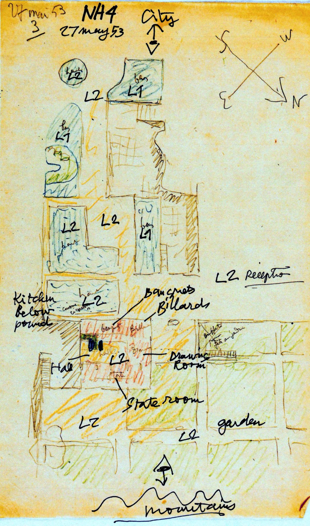 印度昌迪加尔总督府丨勒·柯布西耶（Le Corbusier）-56
