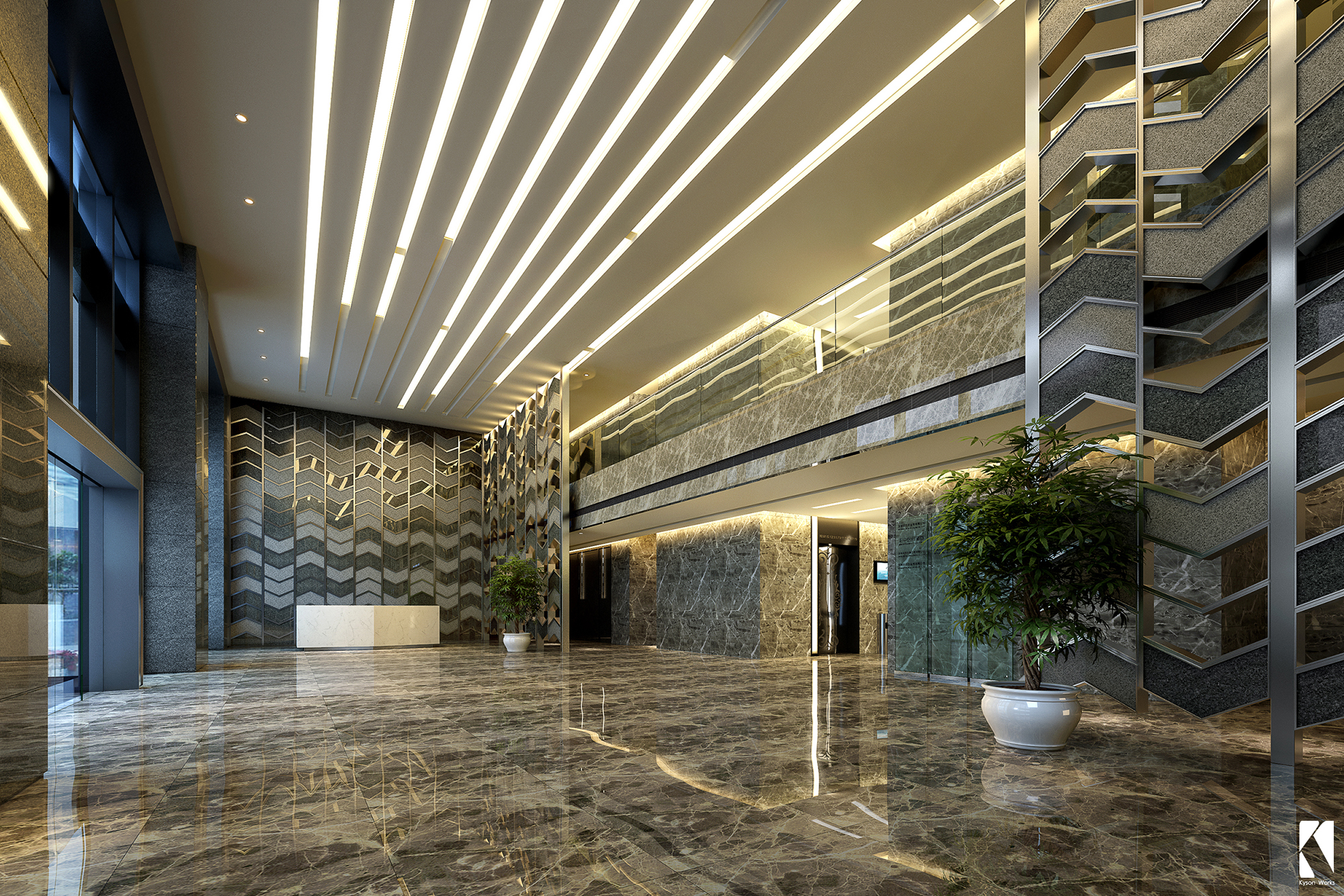 Kyson Works 打造未来感办公空间-13