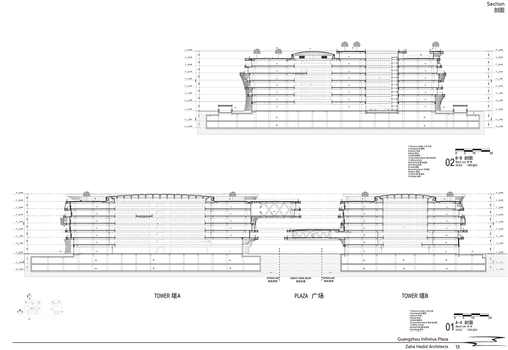 无限极广场丨中国广州丨Zaha Hadid Architects-122