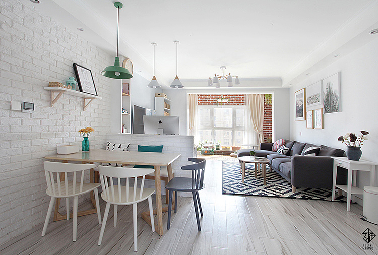 110 平北欧风郑州家居设计,打造温馨惬意生活空间-23