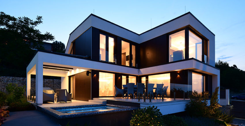 Harant House - Modern családi ház medencével - Archikron Építész Belsőépítész Studio-8