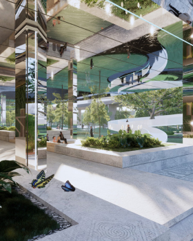 广州增城区荔湖街和黄变电站SU模型