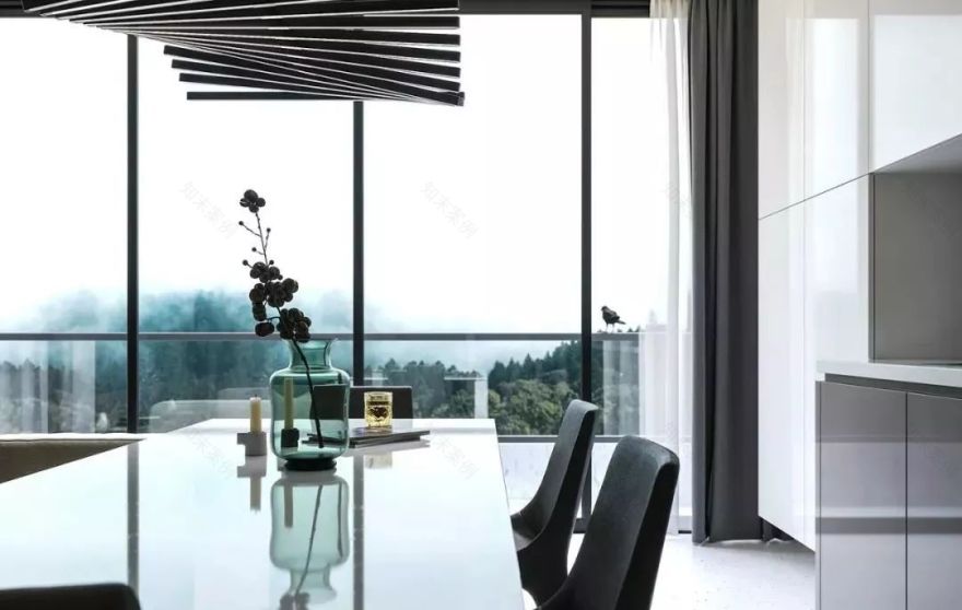 知性优雅现代公寓,以灰色为主调的 74.1m²精致空间-16