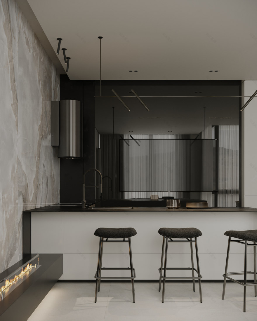 基辅的水晶公寓丨乌克兰基辅丨Natalia Chernyatevich-16