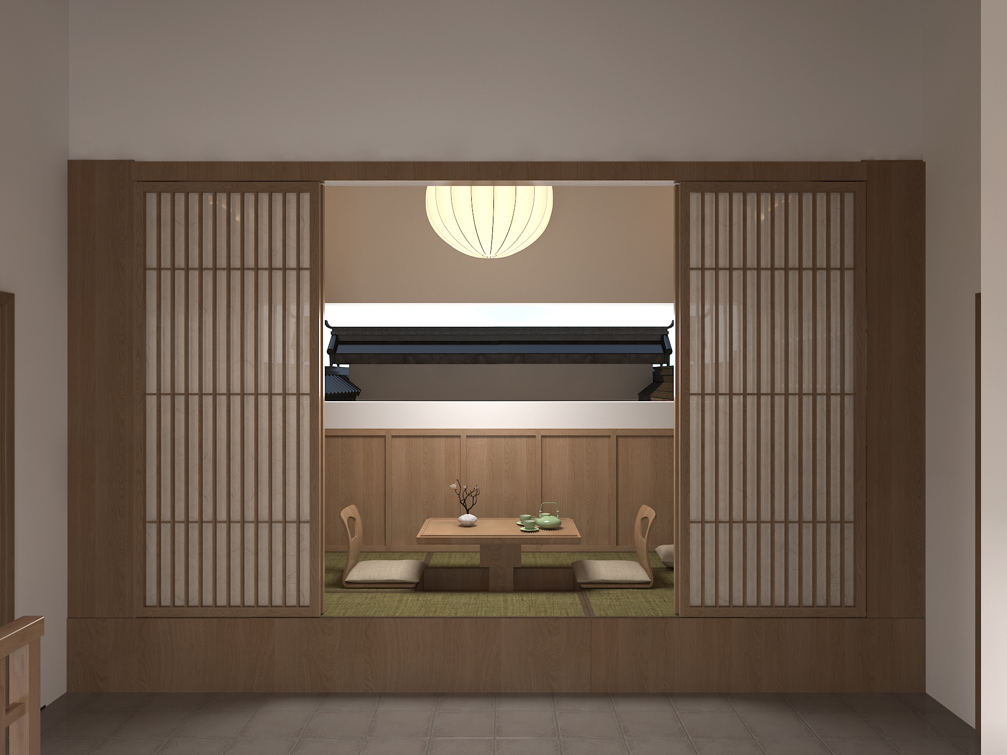 简约宋式风格民宿设计丨前意识设计工作室-23