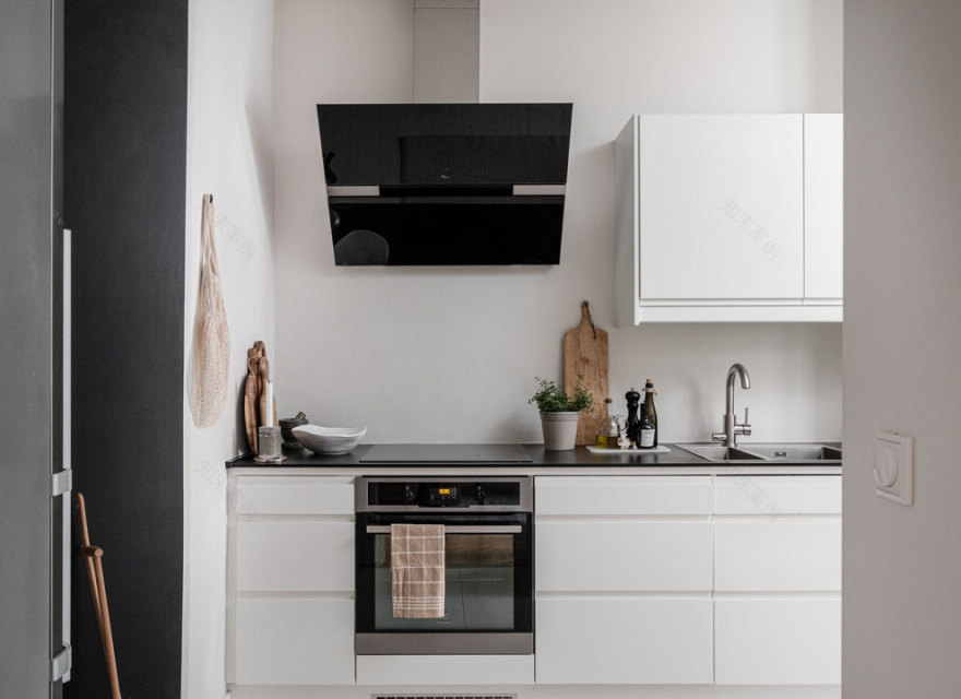 瑞典公寓的砖墙设计-11