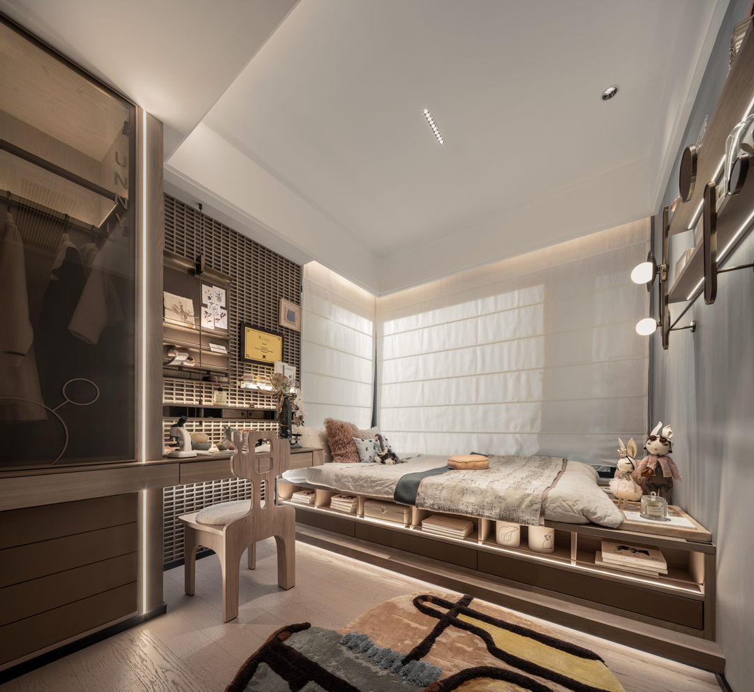 广州中海·麓府样板房丨中国广州丨柘壹设计Z ONE（软装,硬装）,宝贤华瀚建筑工程设计有限公司（建筑）-52