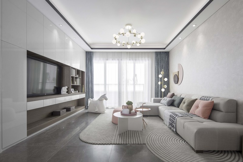 爱特路中南集系样板房 | 温馨新生儿家庭空间设计-3