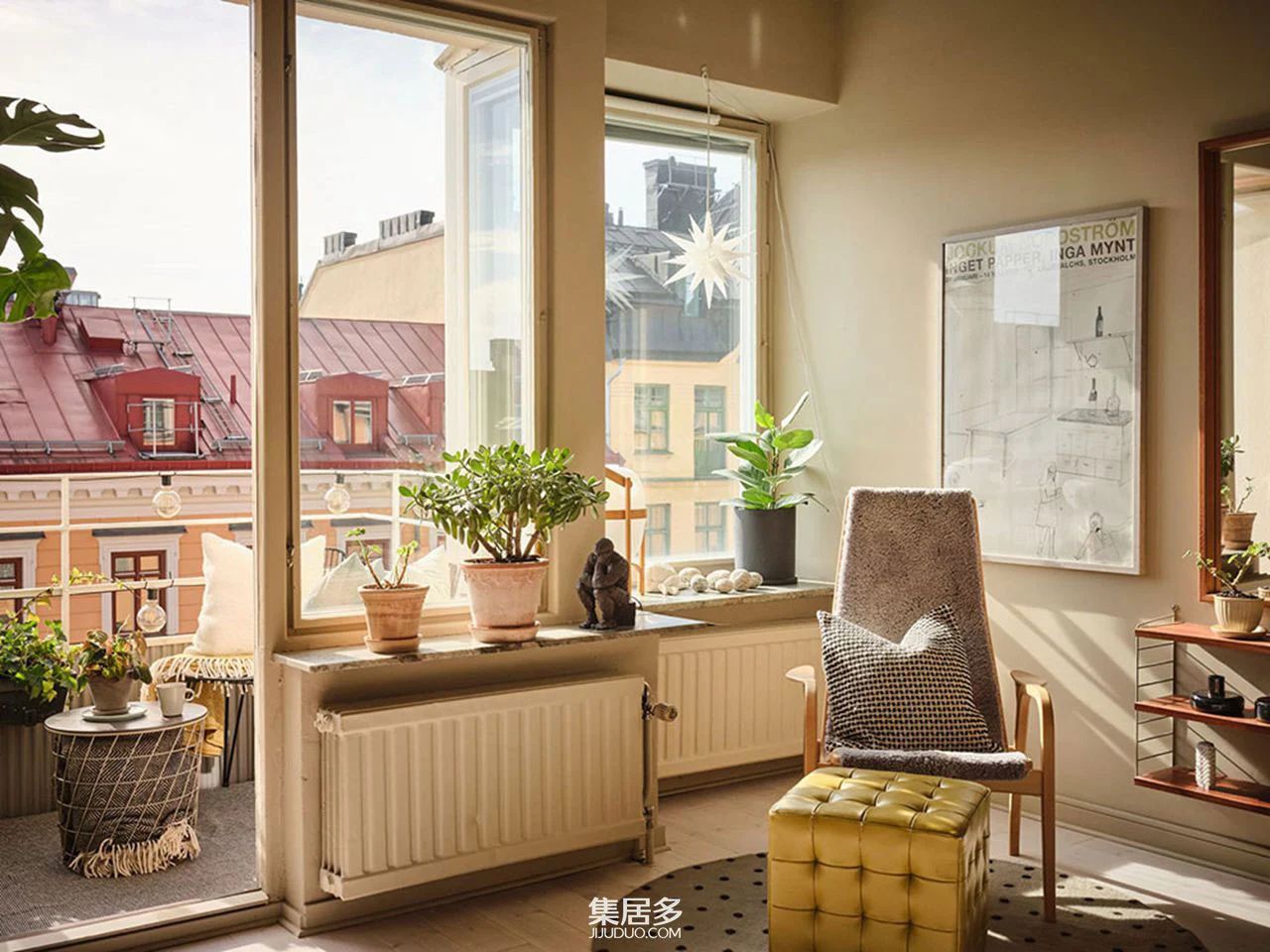 瑞典小公寓设计-15