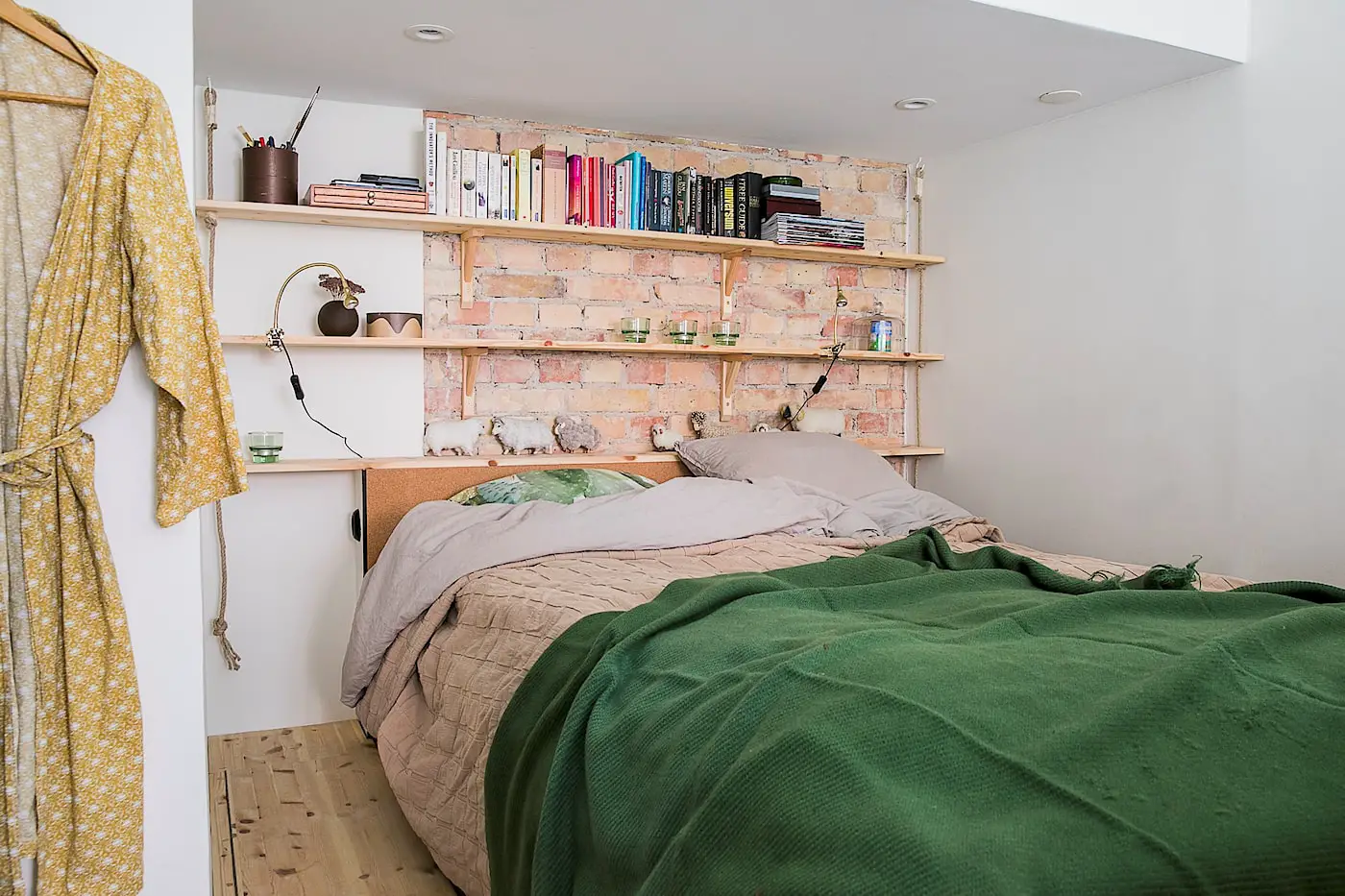 34 平米瑞典灵感小屋 | 色彩布局巧分区-7