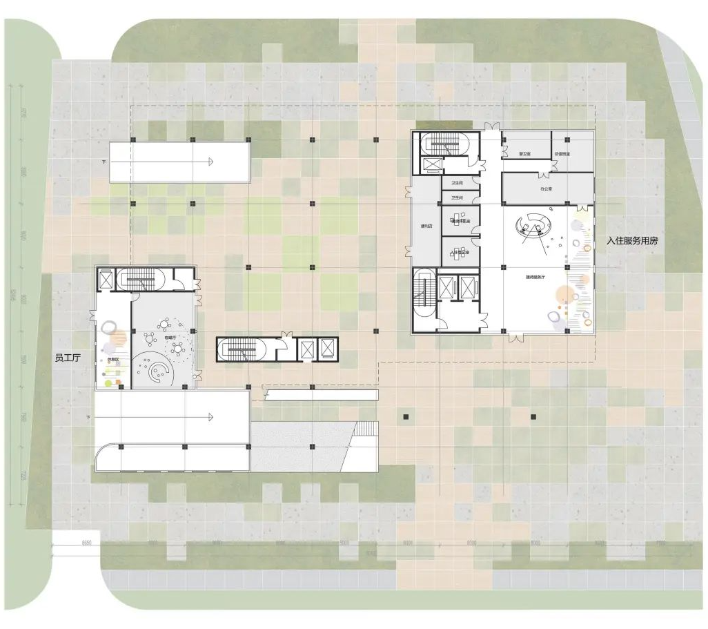 深圳龙岗区养老护理院丨中国深圳丨尼克建筑设计集团+中机国际工程设计研究院有限责任公司-70